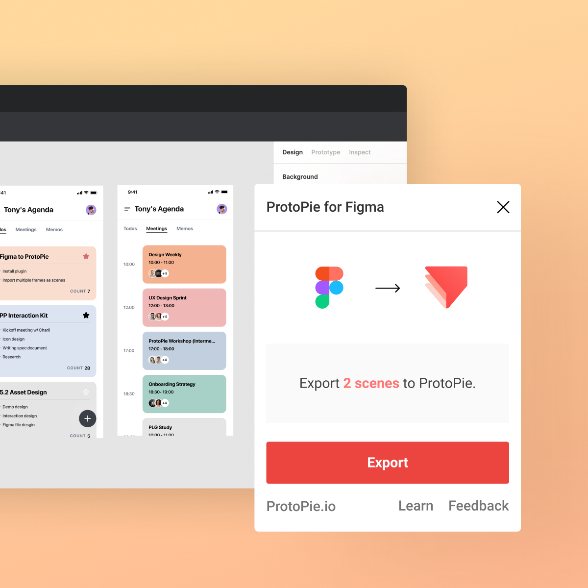 Import your Figma design into ProtoPie